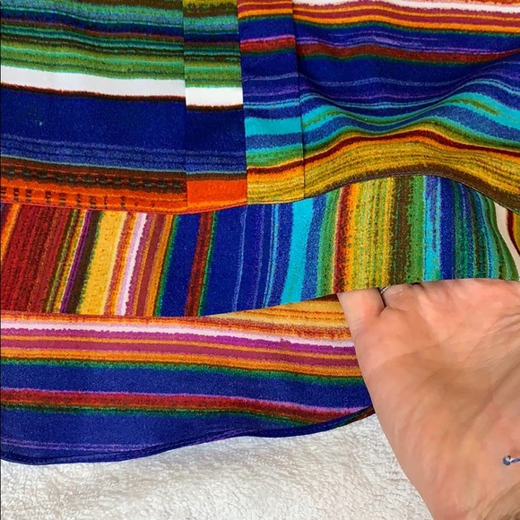 ✓ T-bags Los Angeles EUC dress striped small blue - Picture 15 of 16